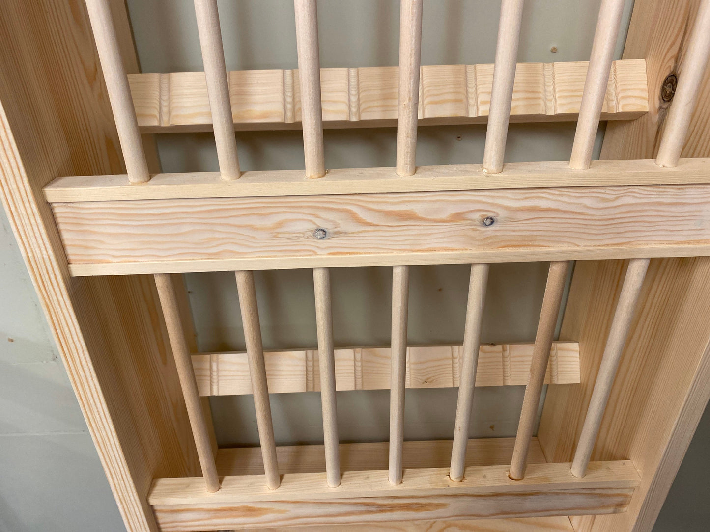 The Waingrove double handmade plate rack storage