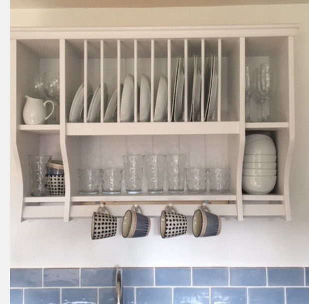 The warwick handmade plate rack storage available in your chosen f&b colour
