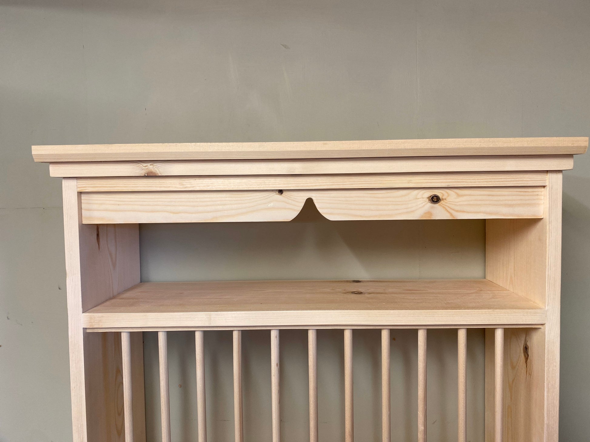 The Craven handmade plate rack storage