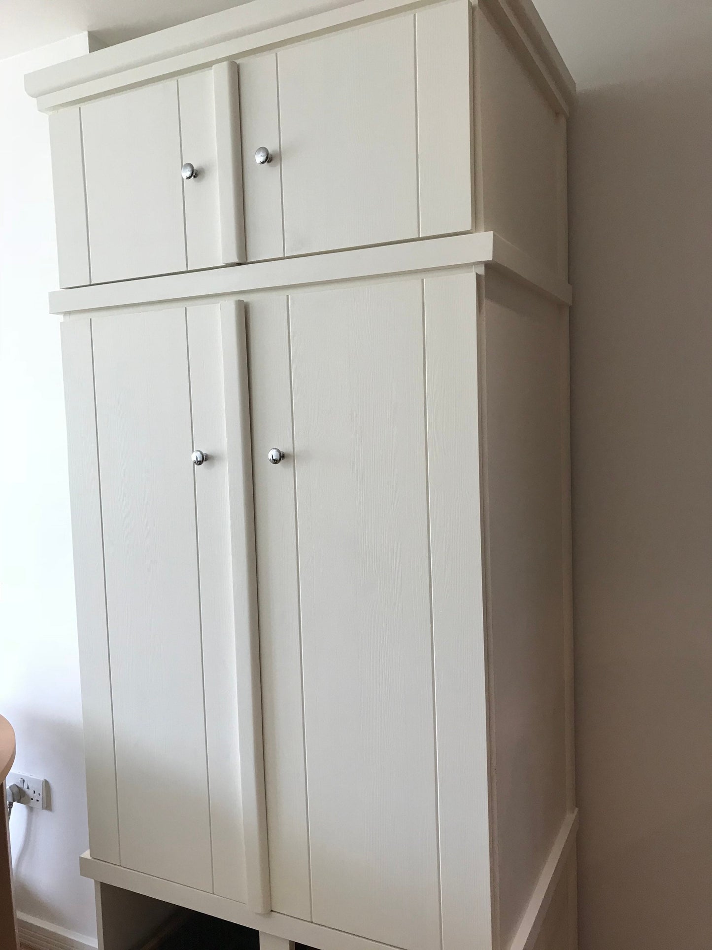 The Wimbledon Handcrafted bespoke custom made to order pantry larder finished in your chosen farrow and ball colour deposit option available