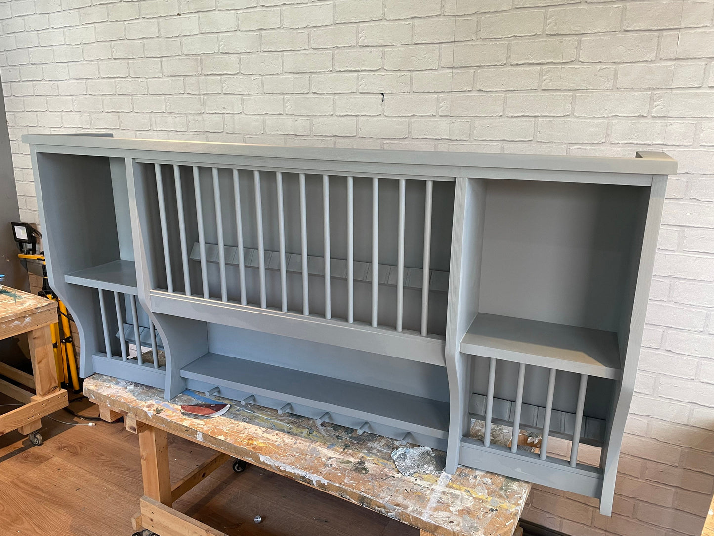 The selston handmade plate rack storage