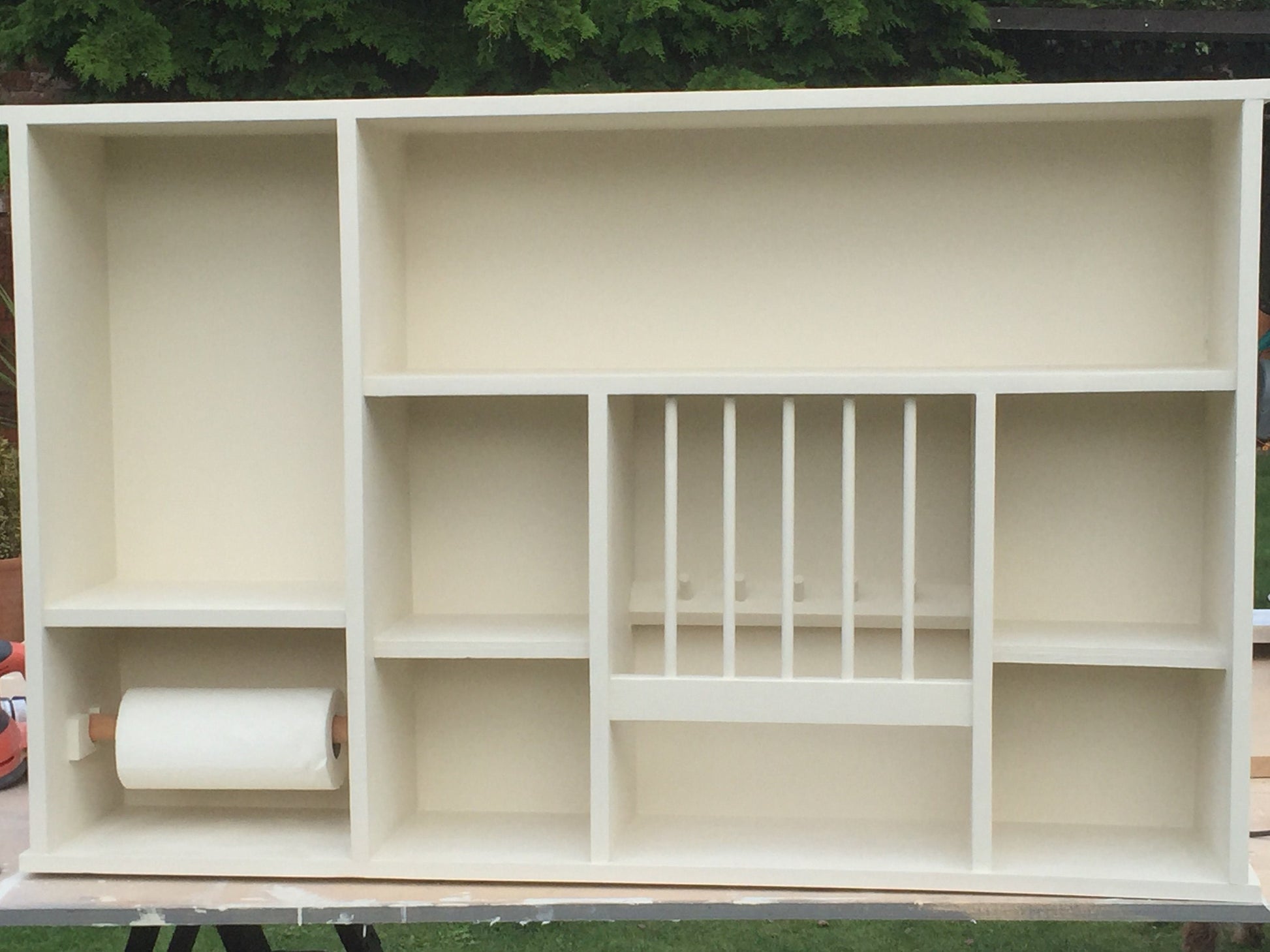 The Eastwood handmade plate rack storage