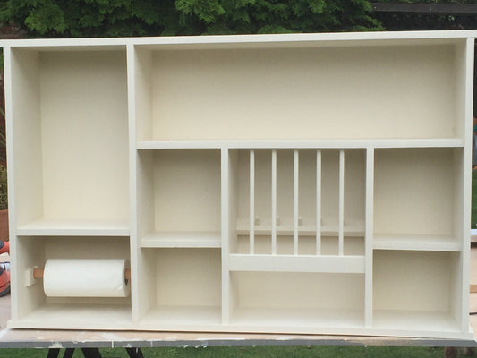 The Eastwood handmade plate rack storage