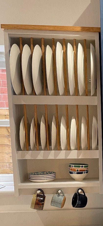 The Waingrove double handmade plate rack storage
