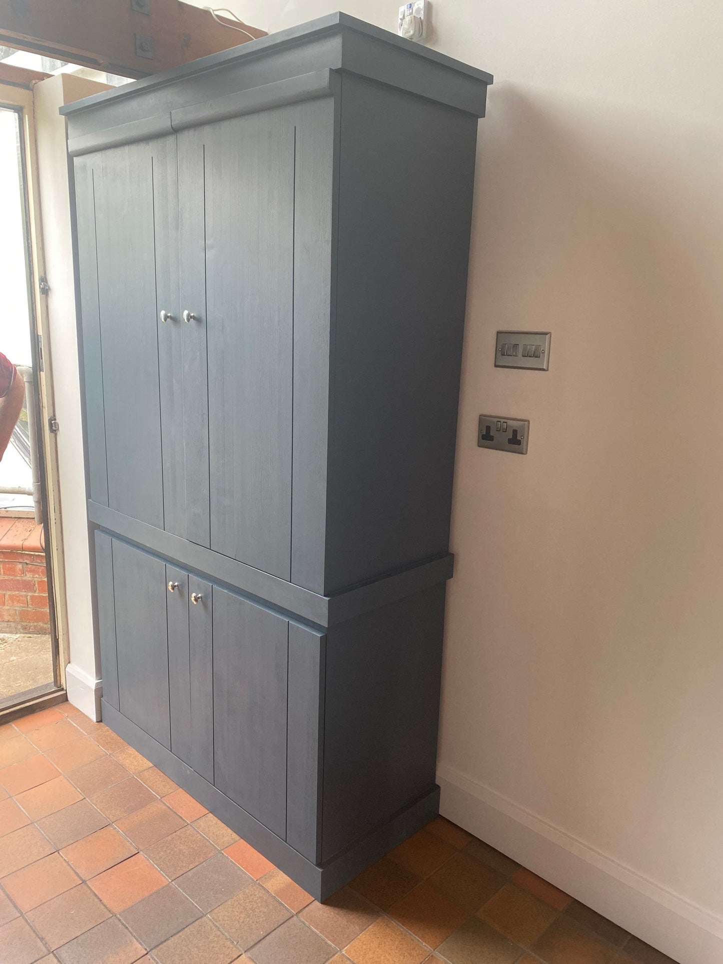 The Redditch Handcrafted bespoke custom made to order pantry larder kitchen cupboard storage deposit available