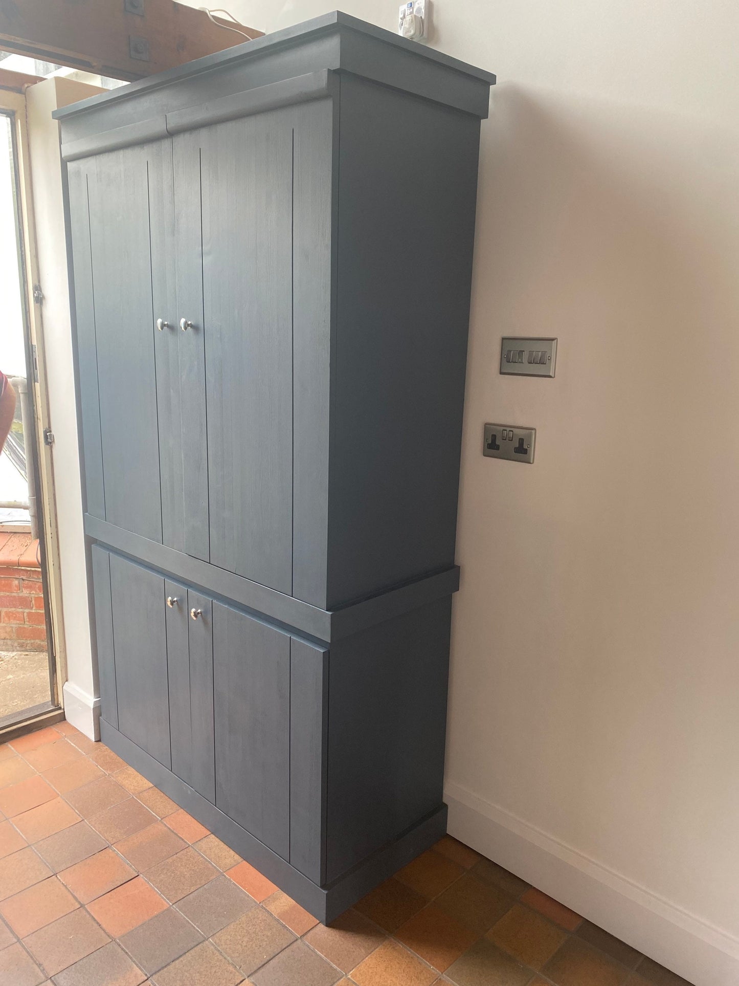 The Redditch Handcrafted bespoke custom made to order pantry larder kitchen cupboard storage deposit available