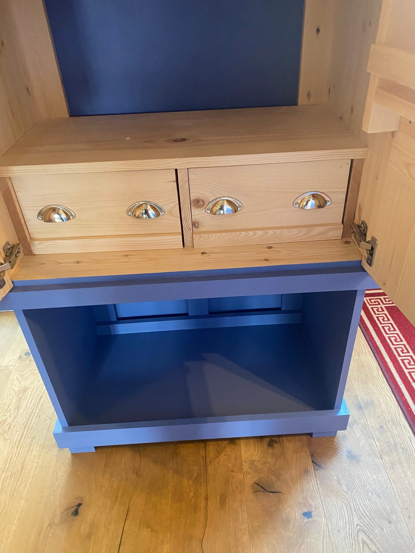 The Hinkley Handcrafted bespoke custom made to order pantry larder kitchen cupboard storage deposit option available