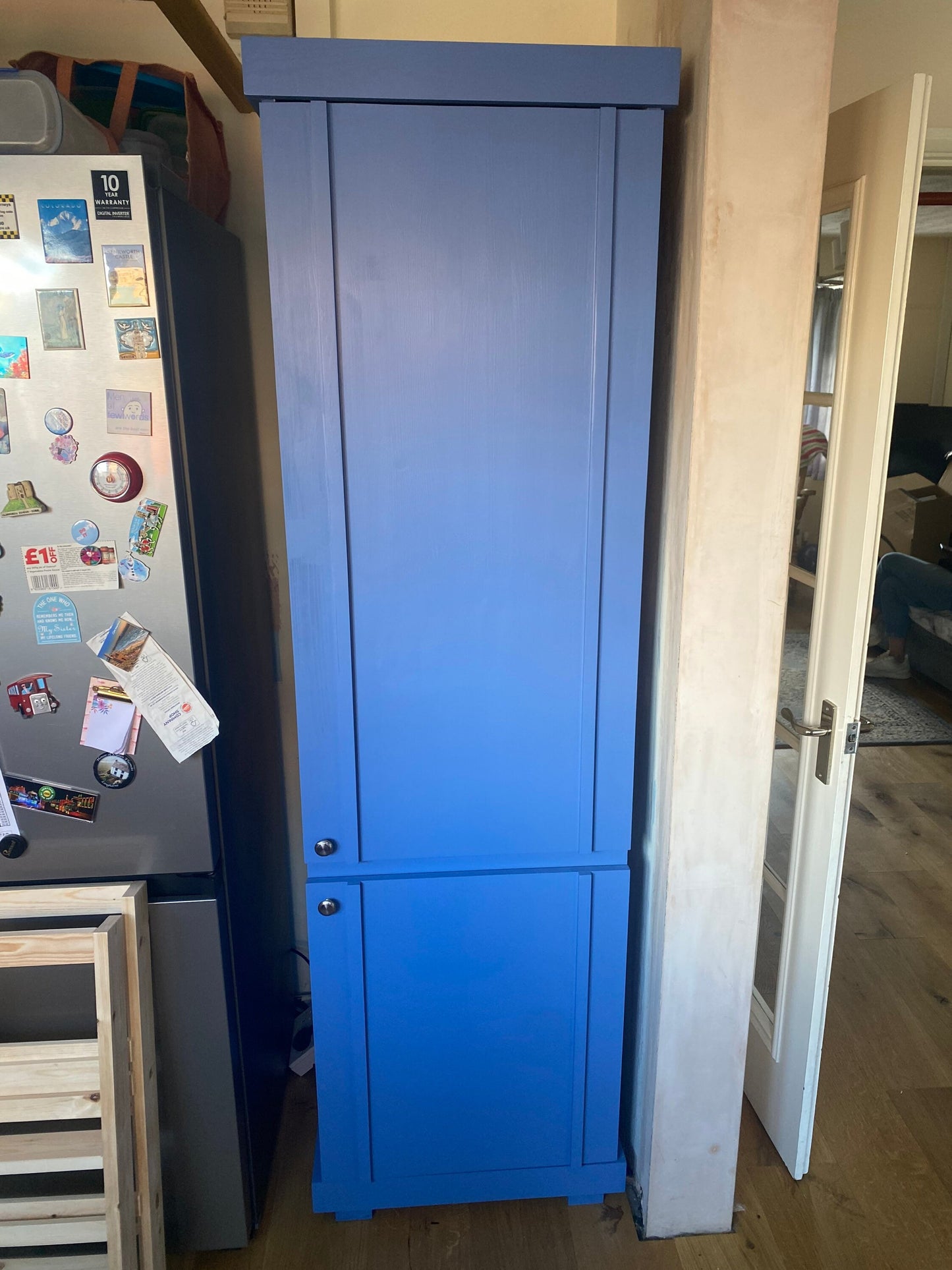 The Narborough Handcrafted bespoke custom made to order pantry larder kitchen cupboard storage