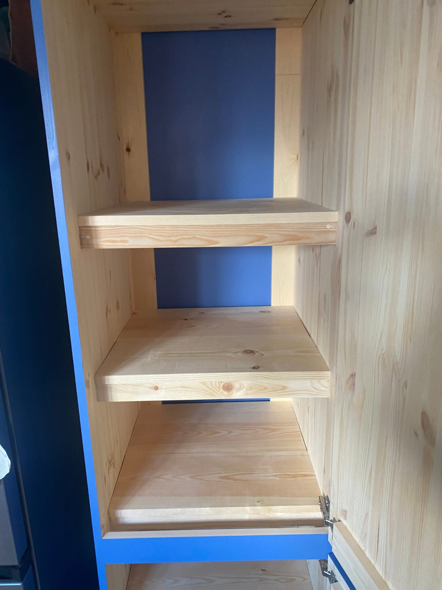 The Narborough Handcrafted bespoke custom made to order pantry larder kitchen cupboard storage