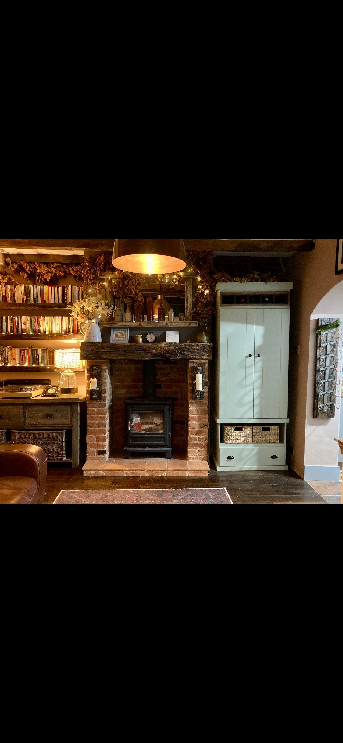 The Canterbury Handcrafted pantry finished in your chosen farrow and ball colour deposit option available