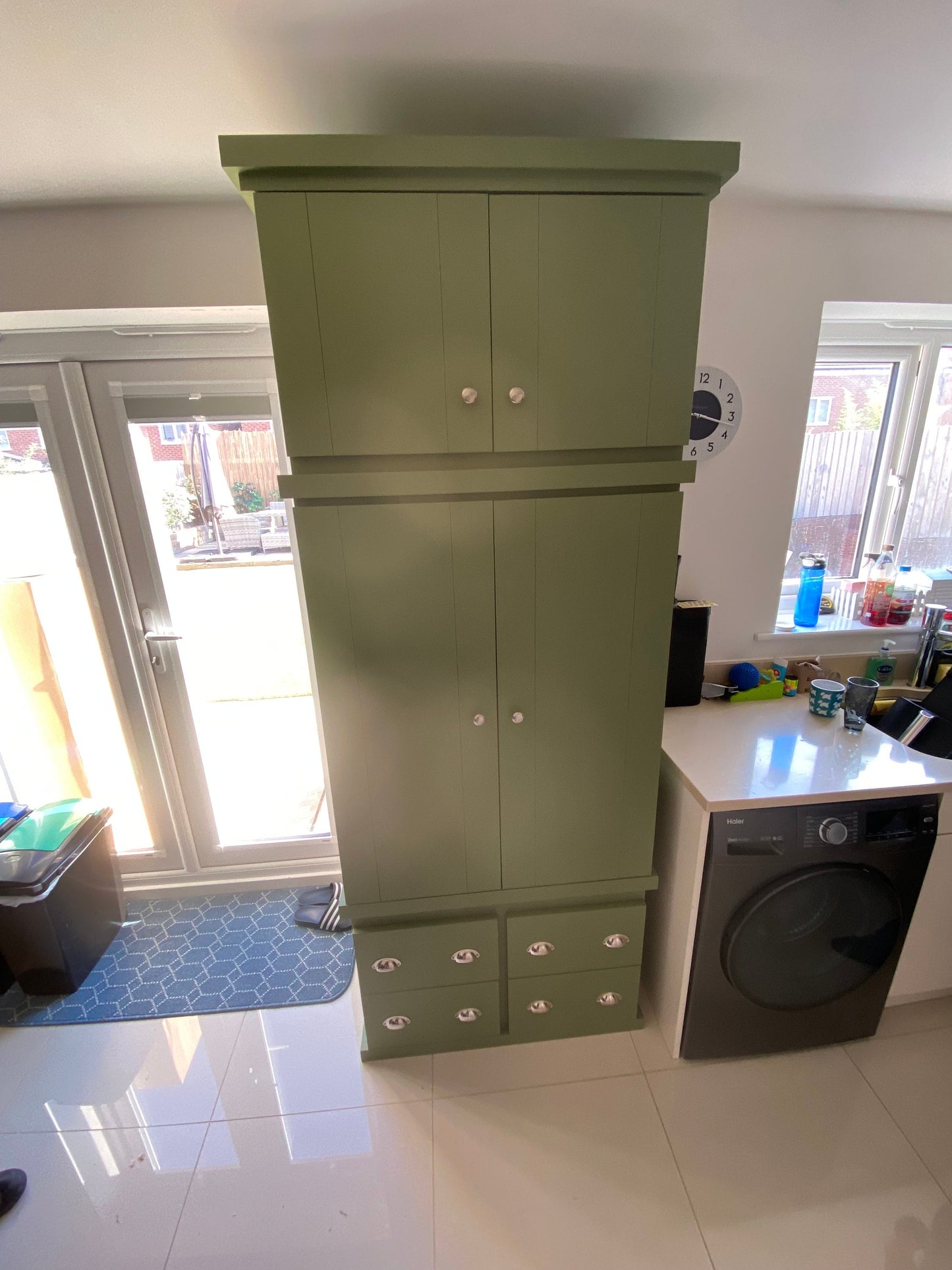 The Preston Handcrafted bespoke custom made to order pantry larder finished in your chosen farrow and ball colour deposit available