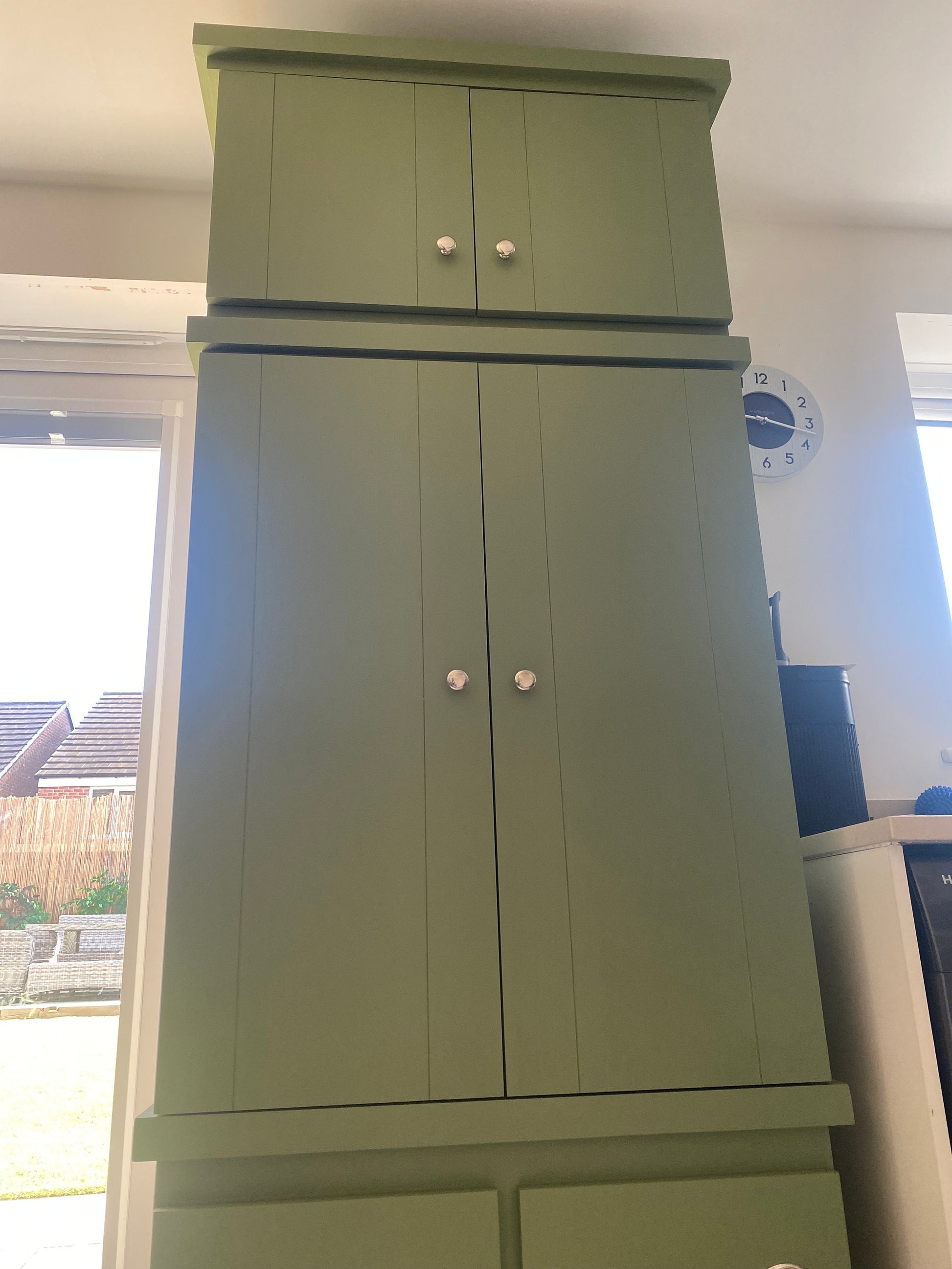 The Preston Handcrafted bespoke custom made to order pantry larder finished in your chosen farrow and ball colour deposit available