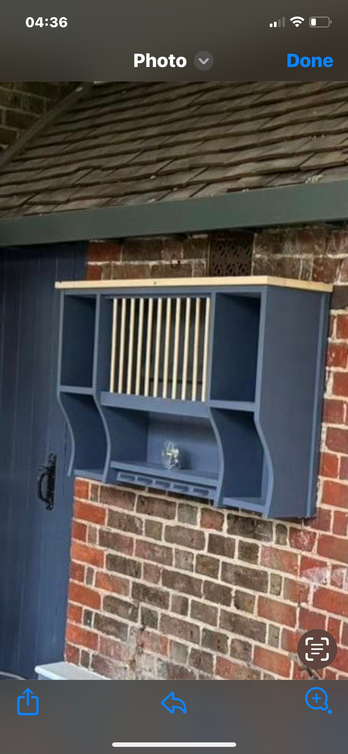 The Arundel handmade pine kitchen plate rack storage available in your chosen f&b colour 12 plate setting