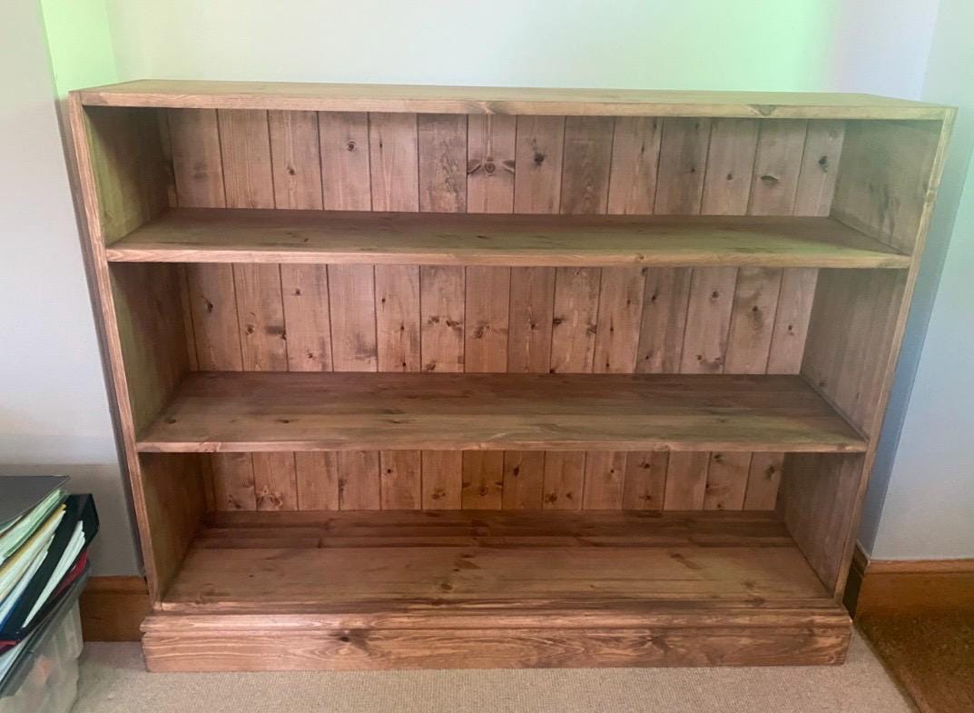 The Sarah Bespoke made to order stained bookcase deposit available