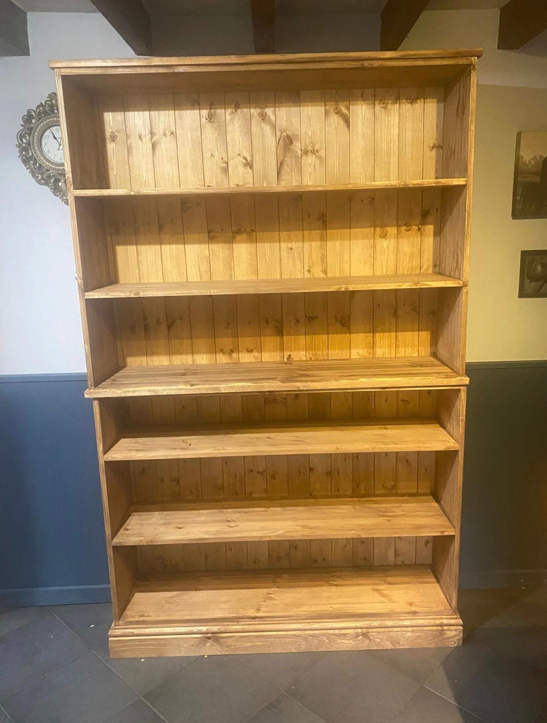 The jenny Bespoke made to order stained bookcase deposit available