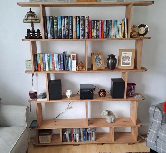 The nicola stained bookcase deposit available