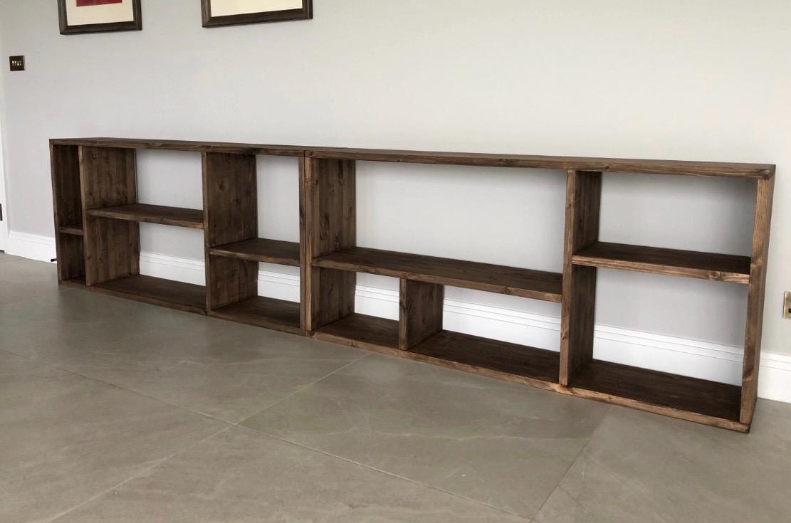 The beth stained bookcase deposit available