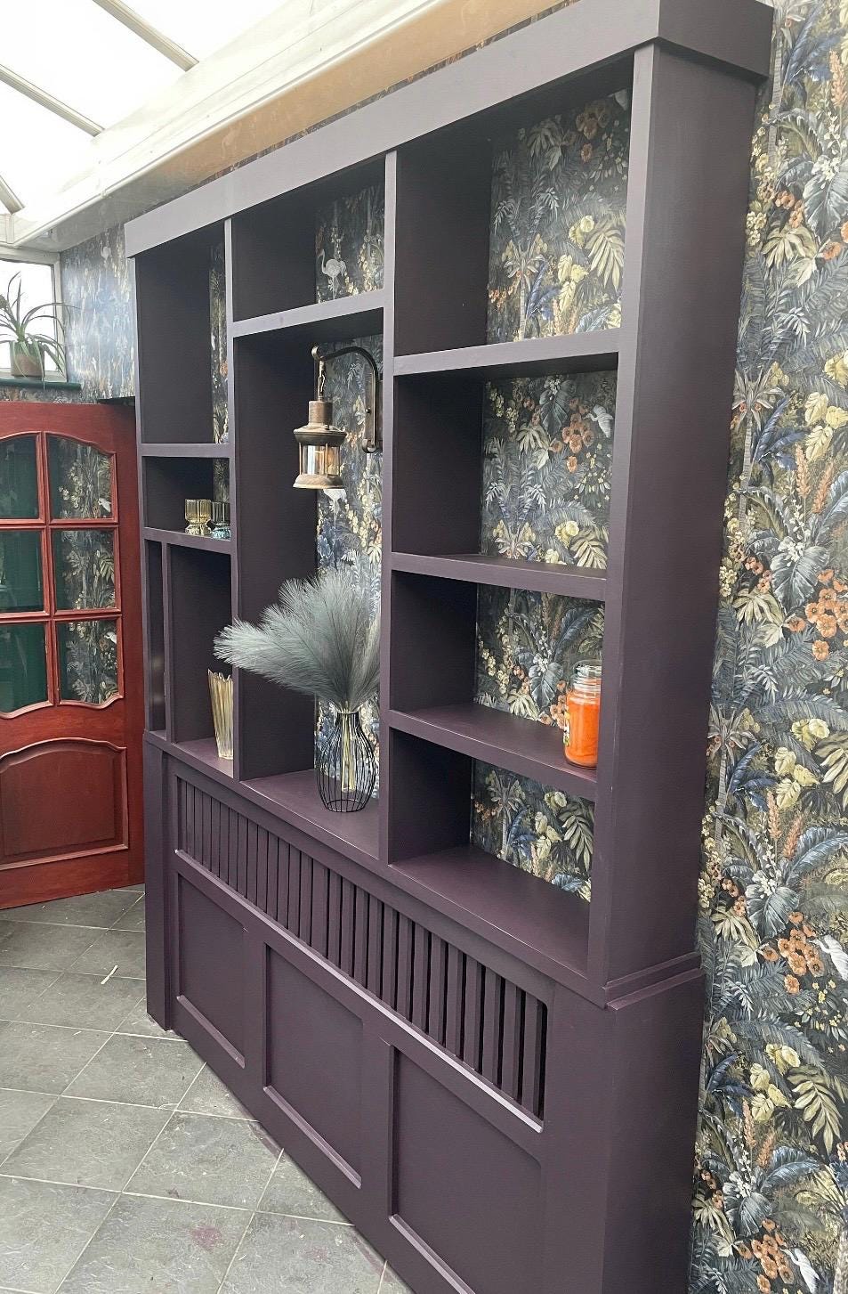 The tracy radiator cover bookcase handcrafted bespoke made to order deposit option available finished in your chosen colour choice