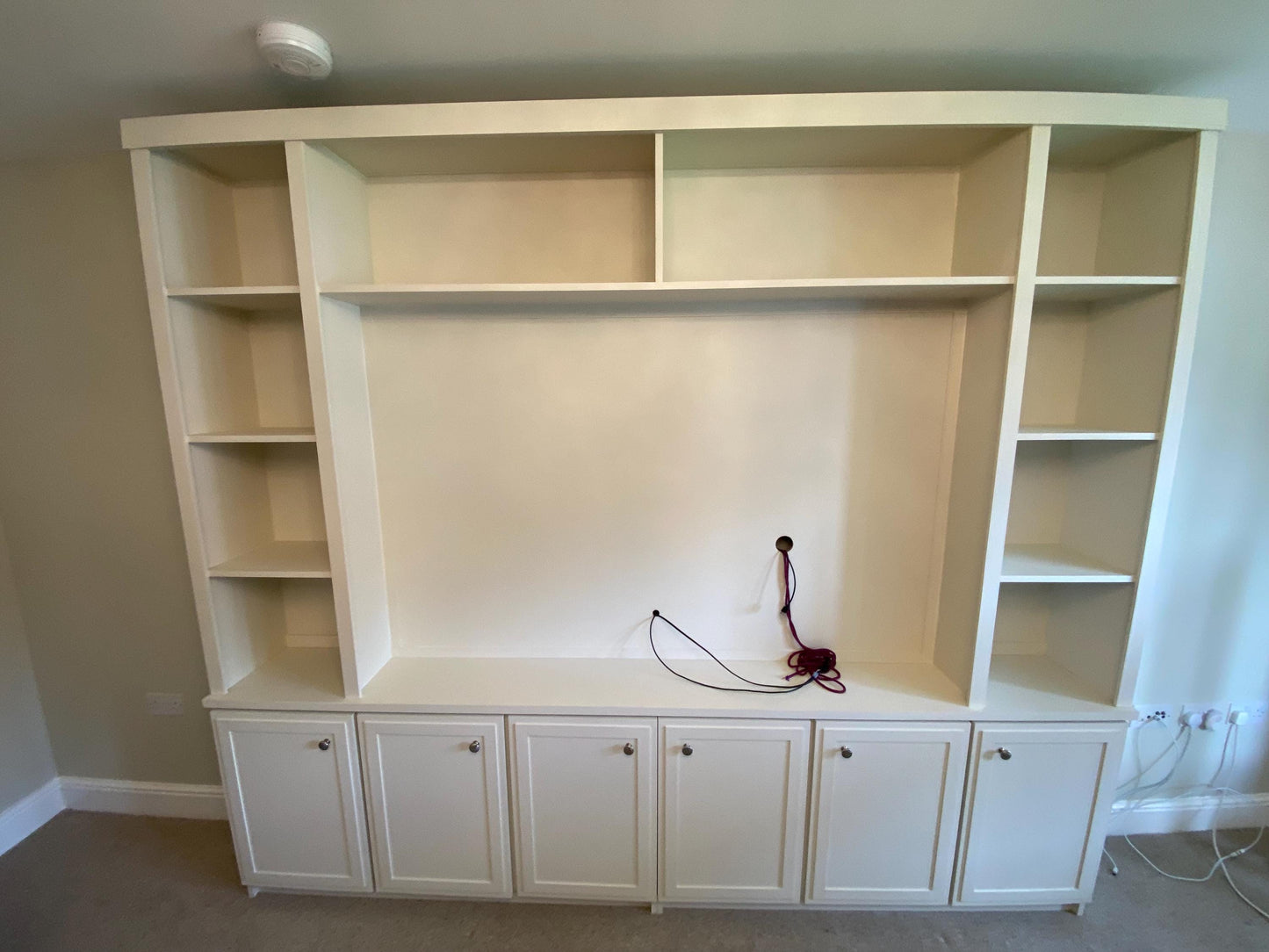 The swallow media centre bookcase custom bespoke made to order any farrow and ball colour finish deposit option available