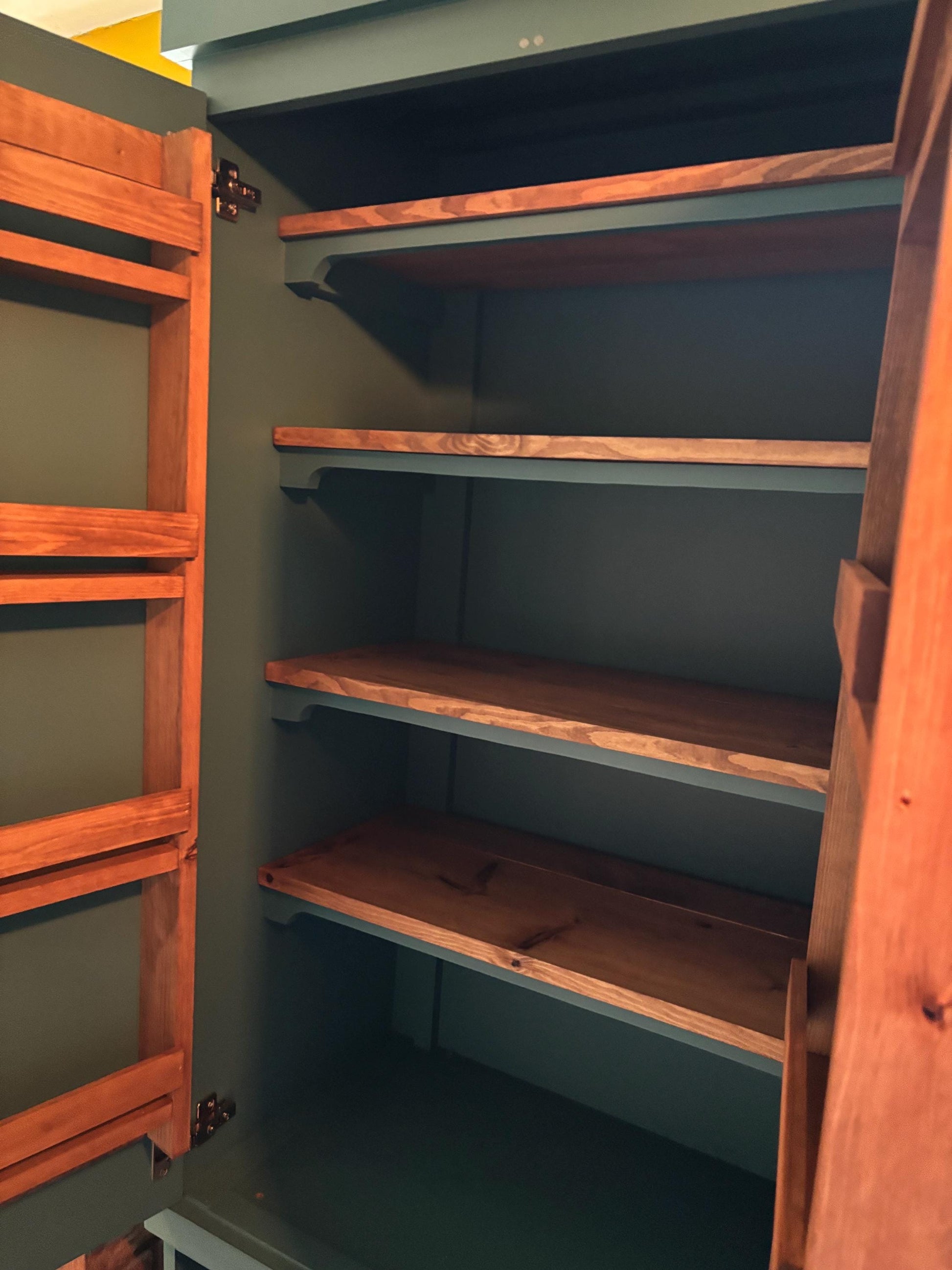 The Holt Handcrafted pantry finished in your chosen farrow and ball colour - DEPOSIT OPTION AVAILABLE