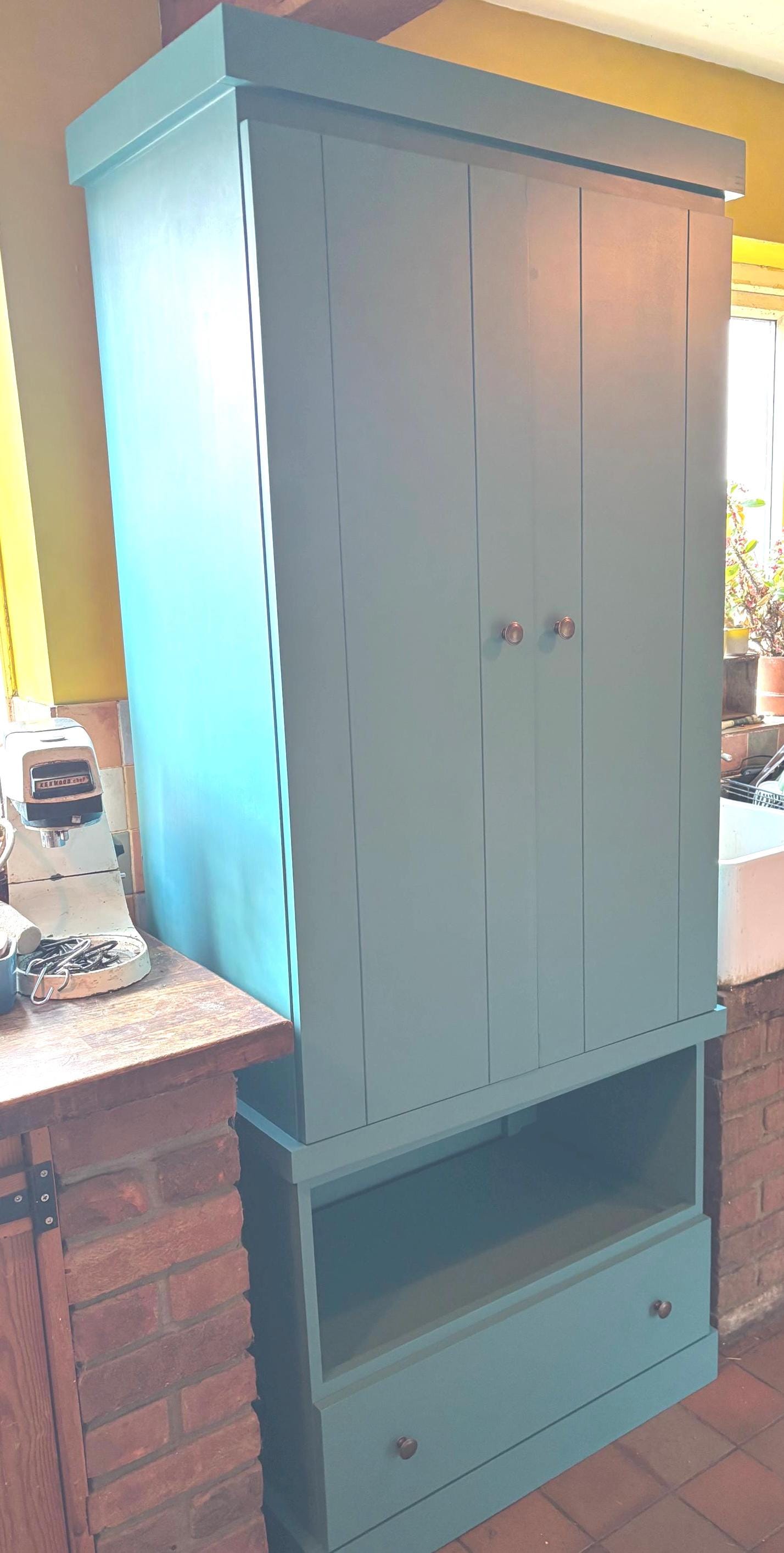 The Holt Handcrafted pantry finished in your chosen farrow and ball colour - DEPOSIT OPTION AVAILABLE