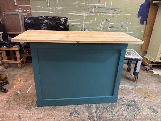 The Spire 600mm Deep Premium Bar - home pub bar man cave solid finished in any farrow and ball colour