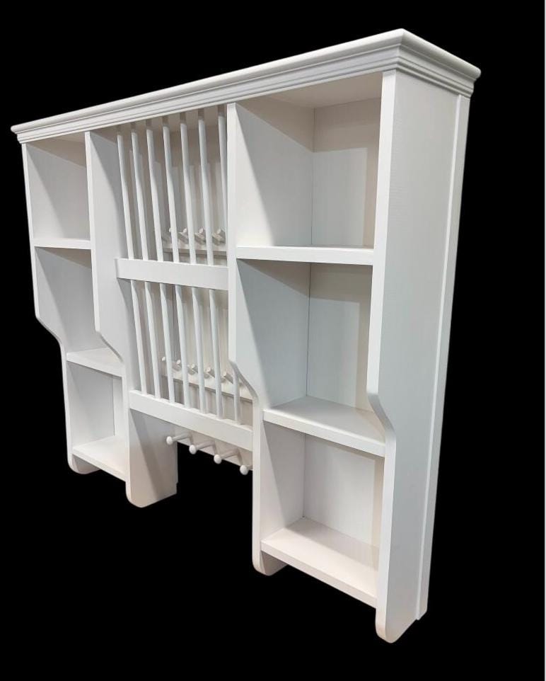 The Duke handmade plate rack storage available in your chosen f&b colour